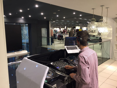 DJ store opening